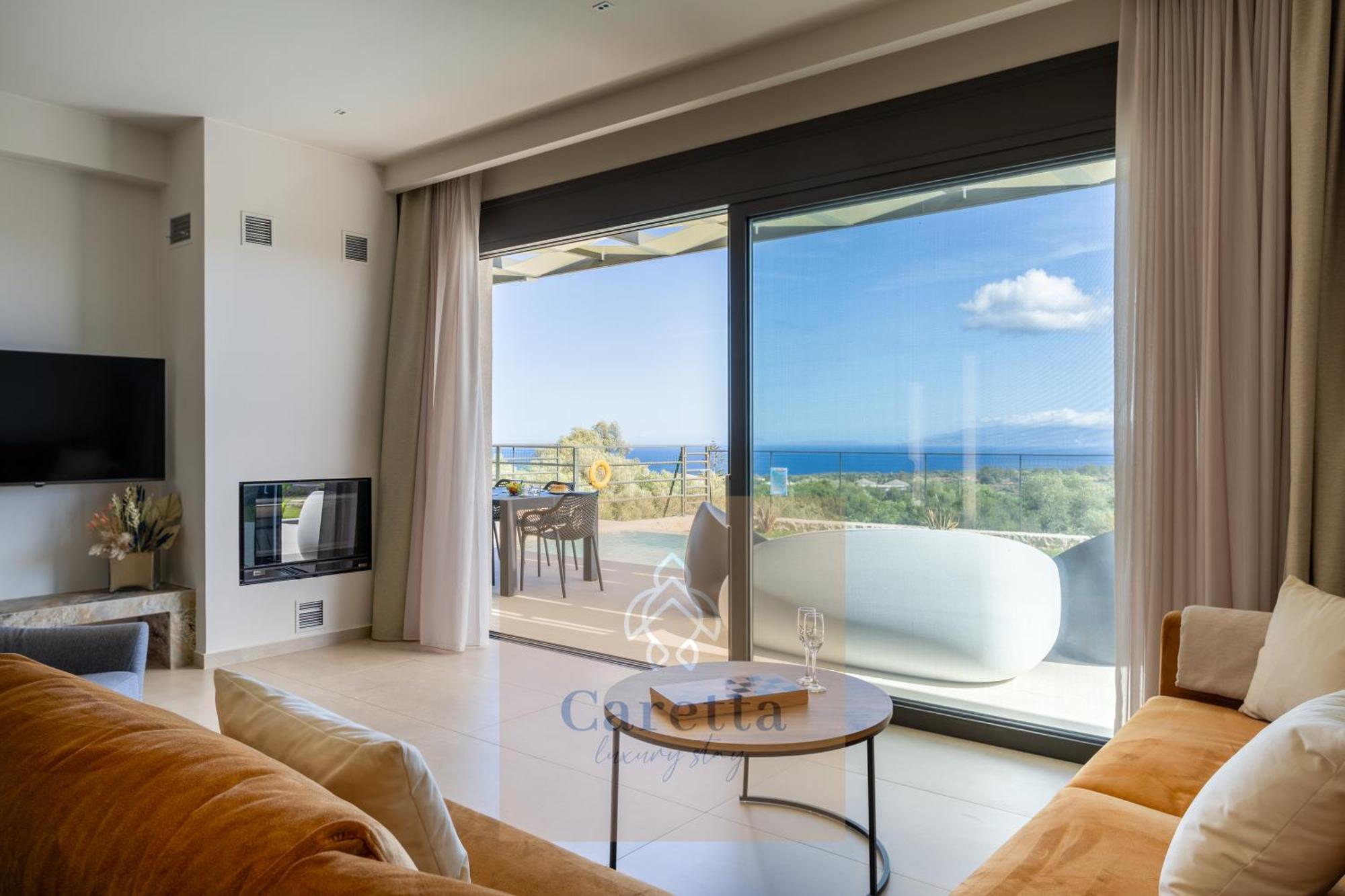 Gem Villas Luxury Sea View Каравадос Экстерьер фото